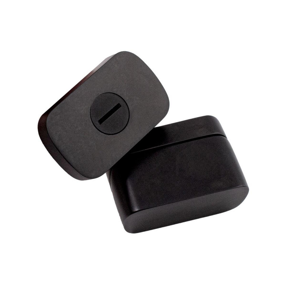 Дверная накладка под WC M&T Minimal2.0 148367 титан / черный матовый Киев - изображение 3