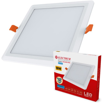 Світильник Electrum QUADRO M- 18 4000К (B-LD-1962) Вінниця - фото 1