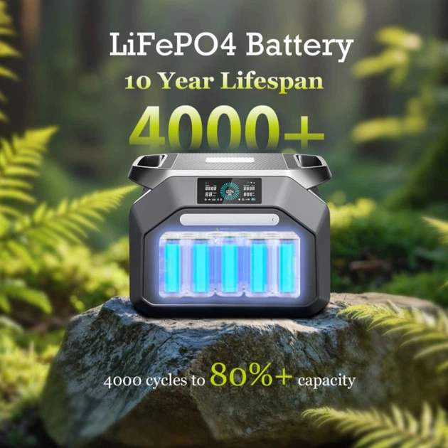 Портативна зарядна станція Singo P1800 1800W 1024Wh LiFePO4 Вінниця - фото 10