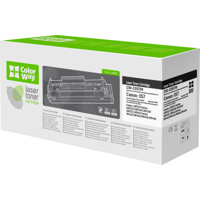Картридж ColorWay CANON 057 LBP223/226/228/MF443/445/446/MF449 (CW-C057M) Винница - изображение 1