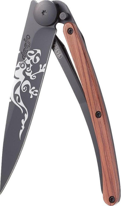 Универсальный Складной Нож с лазерной гравировкой Геккон Deejo 