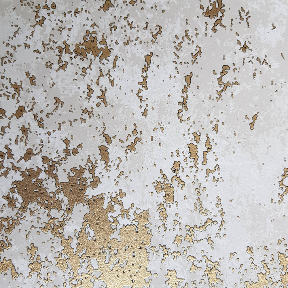 Шпалери флізелінові еко Galerie Metallic FX 0,53Х10 англійські під штукатурку структурні золотом на бежевому Київ - фото 3