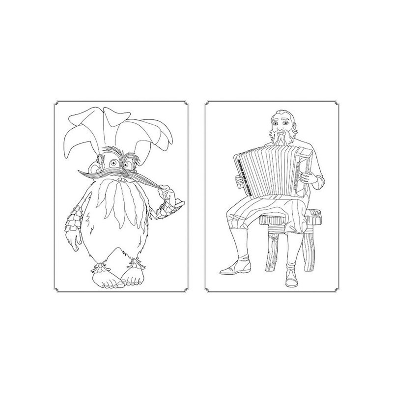 Раскраска для детей Мавка. Магия цвета. Приключения Мавки 1807002 с наклейками Винница - изображение 3