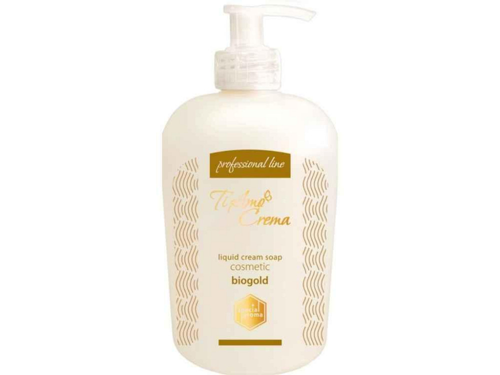 Крем-мило рідке 450мл Косметичне з біозолотом (professional line) ТМ TI AMO CREMA Київ - фото 1