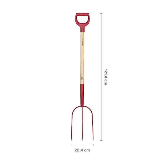 Вила для силосу 3 зубні FISKARS Classic U-Grip FSC Одеса