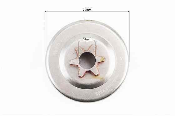 Тарілка зчеплення "зірка" 3/8-6 MCCULLOCH + підшипник, "PRO SERIA" Київ