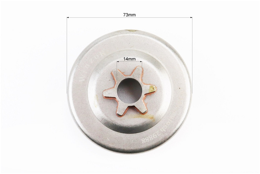 Тарілка зчеплення "зірка" 3/8-6 MCCULLOCH + підшипник, "PRO SERIA" Київ - фото 3