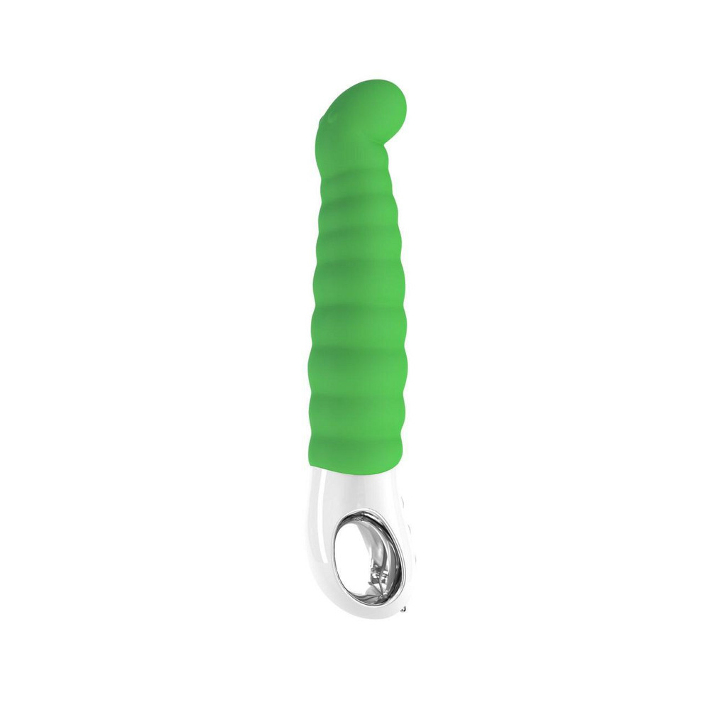 Вібратор точки G Fun Factory PATCHY PAUL fresh green, гнучкий, 12 режимів Sex Aura Київ - фото 2