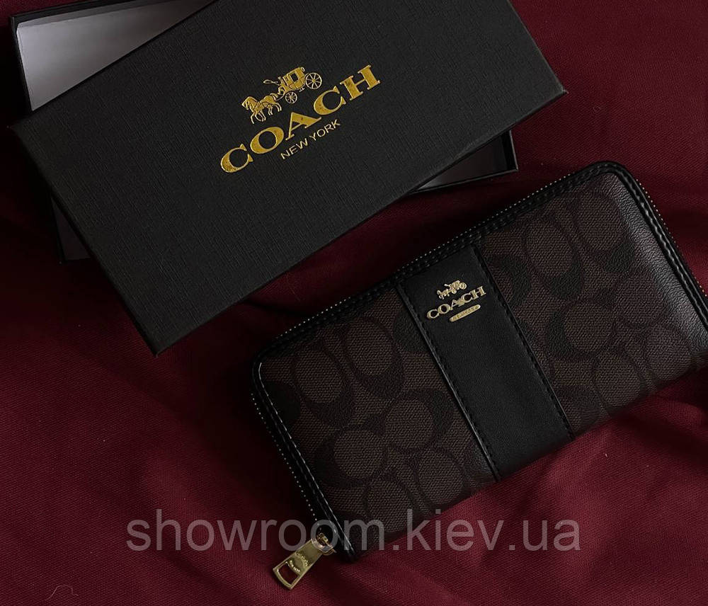 Женский кошелек на молнии Coach (1375-1) Киев - изображение 2
