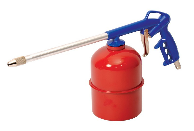 MASTERTOOL Пневмопістолет для нафтування MASTERTOOL МОВІЛЬ Ø 4,5 мм бак 900 мл 3-4 бар 81-8705 Коломыя - изображение 1