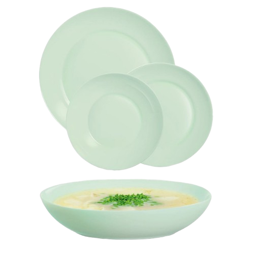 Сервіз столовий Apy Paradise Green 18 предметів 7095347 Luminarc Житомир - фото 2