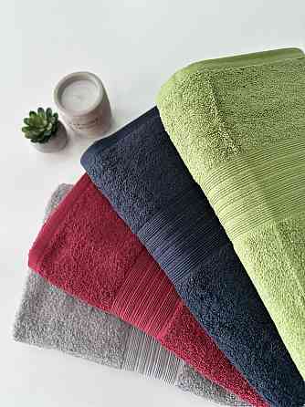 Полотенце банное Ideal Textile однотонное 500 г/м2 70х140 см (56860394) Черновцы