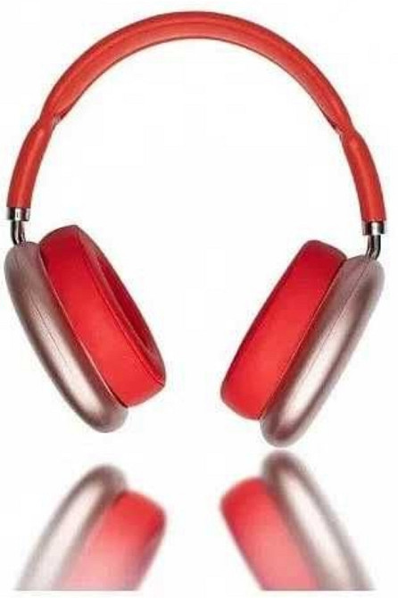 Бездротові Bluetooth-навушники Air Max P9 STEREO Червоні. Київ - фото 4