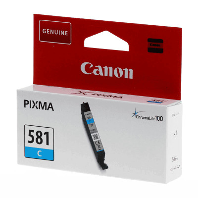 Картридж Canon CLI-581C Cyan (2103C001) Винница - изображение 1