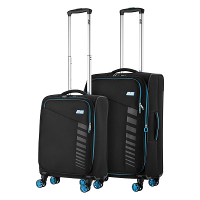 Набір валіз 2E Trek (M+S), чорні (2E-SPE-TREK-SET4-BK) Вінниця - фото 9