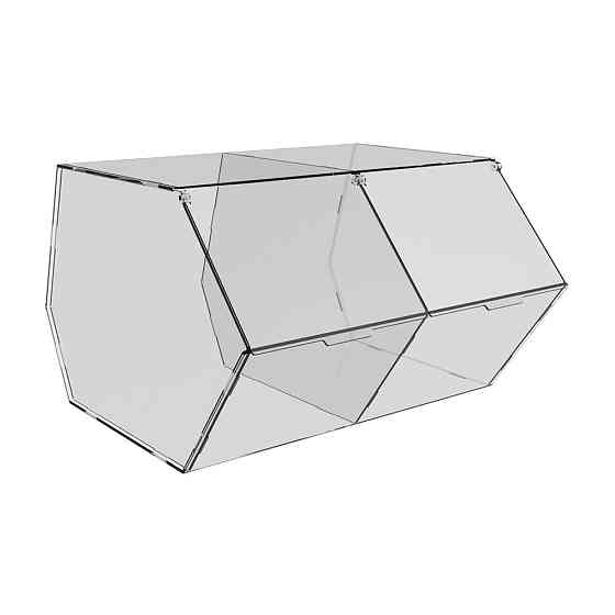 Диспенсер EKOSTAR для мармеладів, снеків, горіхів 2 комірки Київ