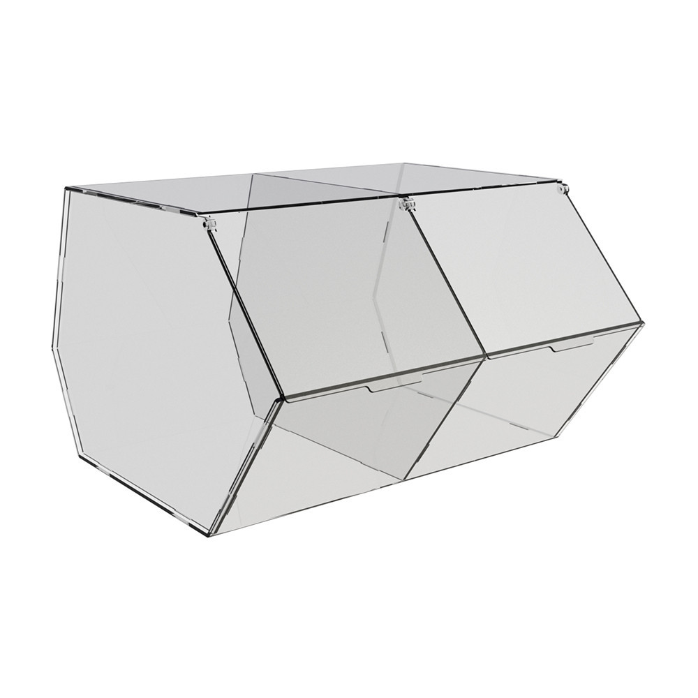 Диспенсер EKOSTAR для мармеладів, снеків, горіхів 2 комірки Київ - фото 3