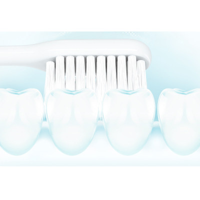 Зубна щітка Xiaomi Doctor B White середньої жорсткості (6970763911087) Вінниця - фото 3