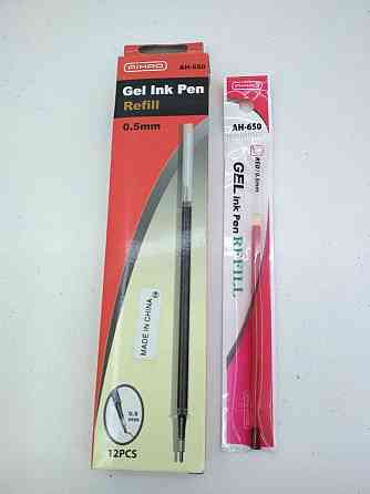 Стрижень гелевий червона тм Аihao 650 (12 шт.) Харків