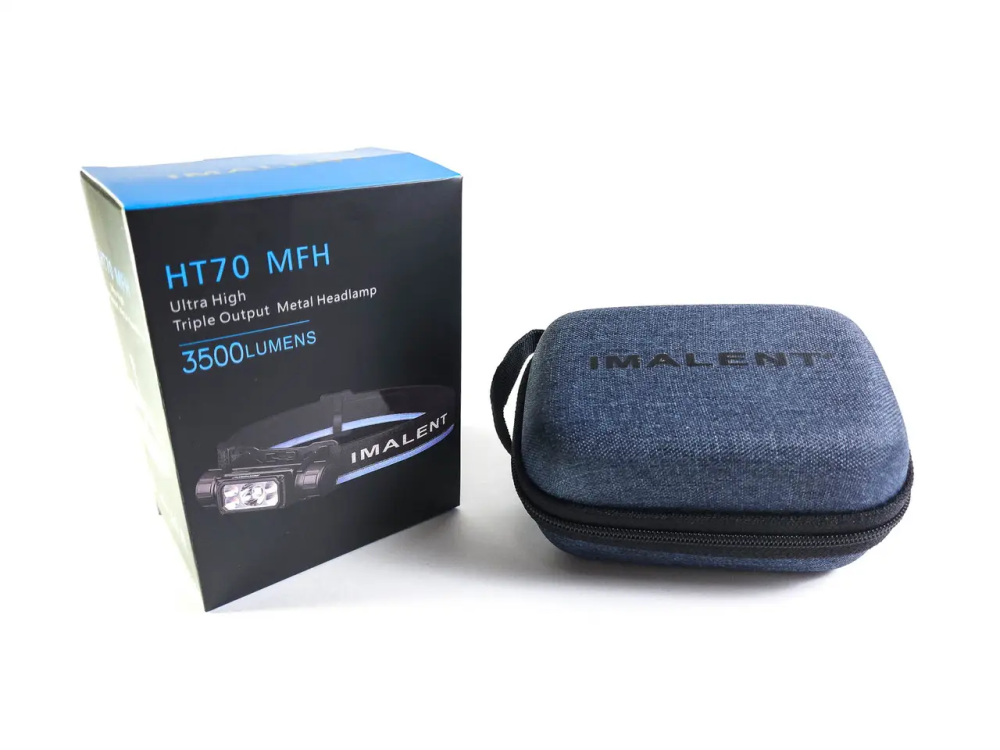 Налобный фонарь Imalent HT50 HT70 MFH 3500лм 349м с красным светом Киев - изображение 6