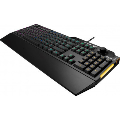 Клавиатура ASUS TUF Gaming K1 USB UA Black (90MP01X0-BKMA00) Винница - изображение 3