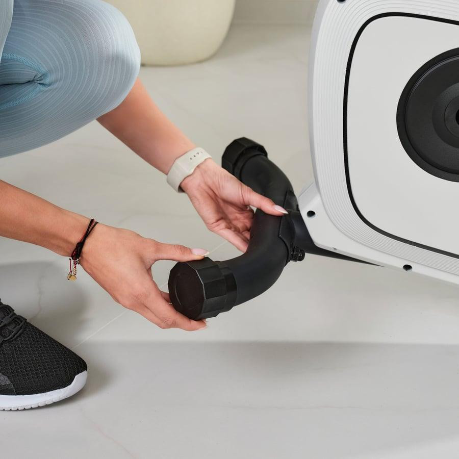 Велотренажер Hop-Sport HS-3000H Nexon магнітний сірий Київ - фото 7