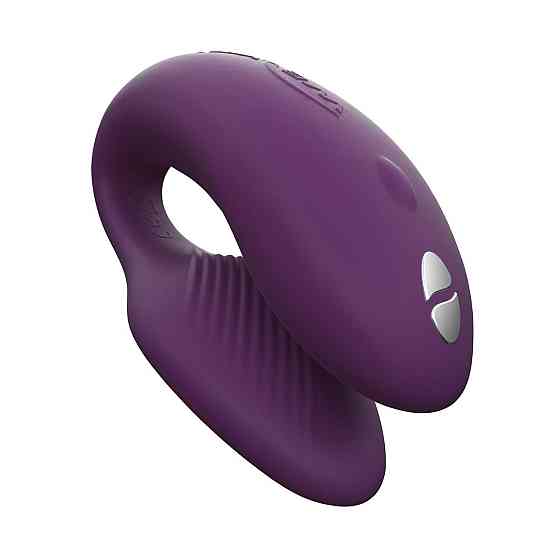 Смарт-вибратор для пар We-Vibe Chorus Purple, сенсорное управление вибрациями сжатием пульта Sex Aura Киев