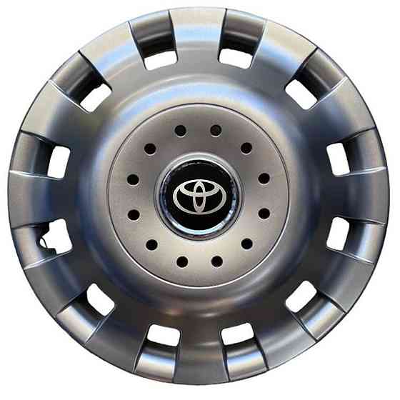 Автомобільні модельні ковпаки R16 Toyota 414 4шт, SJS, сріблясті Вінниця