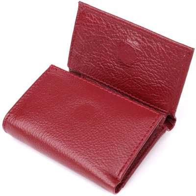 Кошелек ST Leather Из натуральной кожи Бордовый (23082) Винница - изображение 9