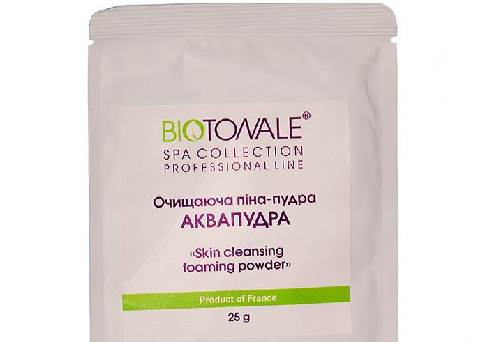 Очищуюча піна-пудра «Аквапудра» Biotonale 25g пакет Дніпро - фото 1