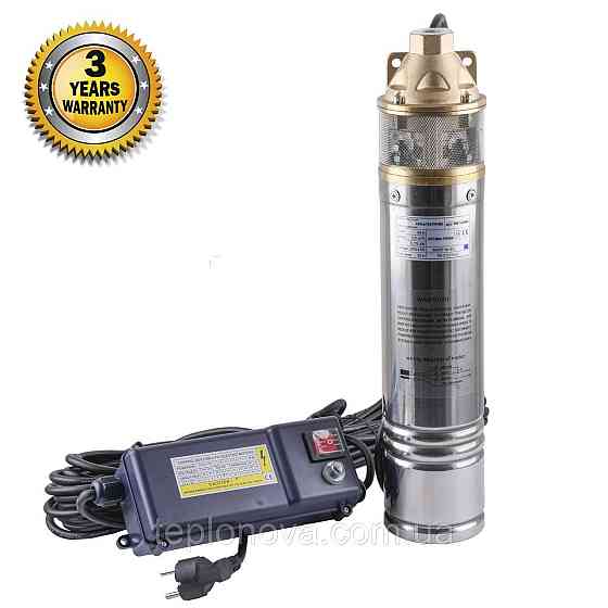 Насос скважинный вихревой OPTIMA 4SKm100 PRIME 0,75кВт + кабель 20м и пульт Черновцы