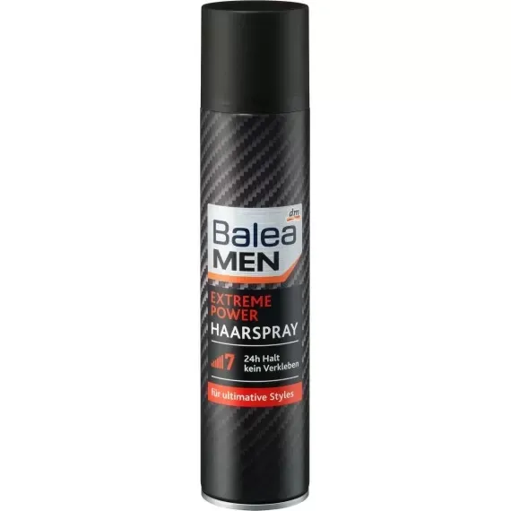 Лак для волос Extreme Power Balea MEN, 300 мл (Германия) Balea MEN Haarspray Extreme Power, 300 ml Львов - изображение 1