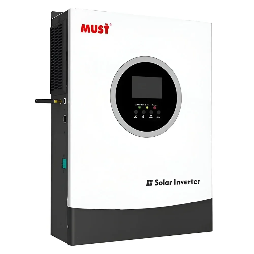 Автономний високочастотний інвертор для сонячних панелей 4kW Must PV18-4024 PREM DC24V, MPPT (100А, 60-360 VDC) off-grid Київ - фото 2