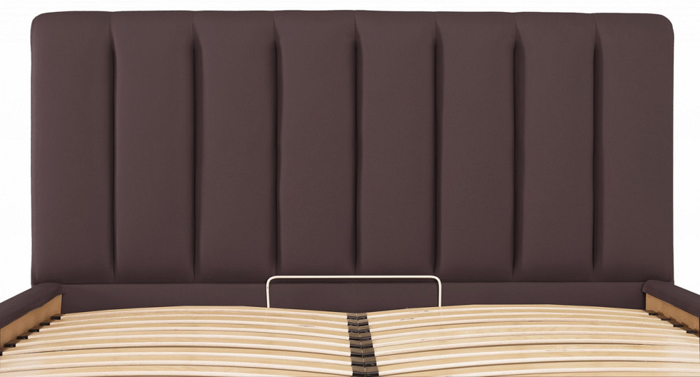 Кровать Sanam Standart 140 х 190 см Fly 2231 Темно-коричневый Днепр - изображение 8