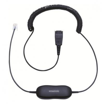 Перехідник Jabra GN1200 CC Smart Cord QD на RJ9 (88011-99) Вінниця - фото 1