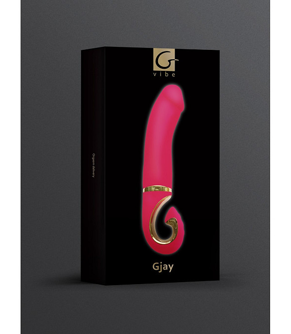 Вібратор нереалістичний Gjay Gvibe, рожевий, 22 см х 3.7 см Sex Aura Київ - фото 7