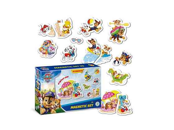 Набор магнитов Paw Patrol Солнечное настроение 20ел. 200666 ТМ DODO Киев