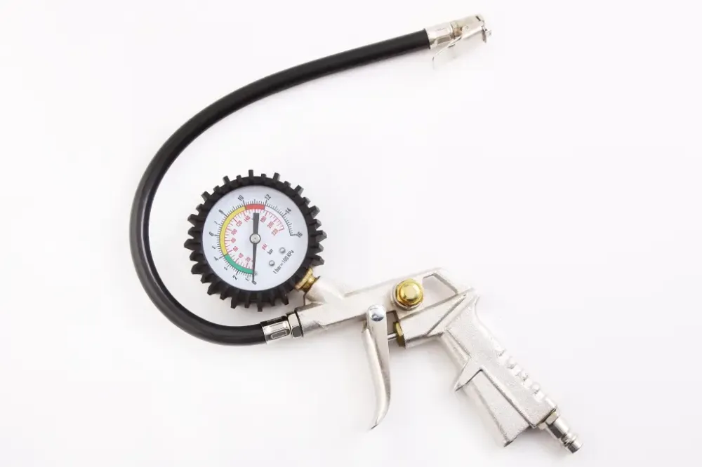 Пневмат для покачки з маном до 16атм. Elegant блістер (шланг 33см) Вінниця - фото 1