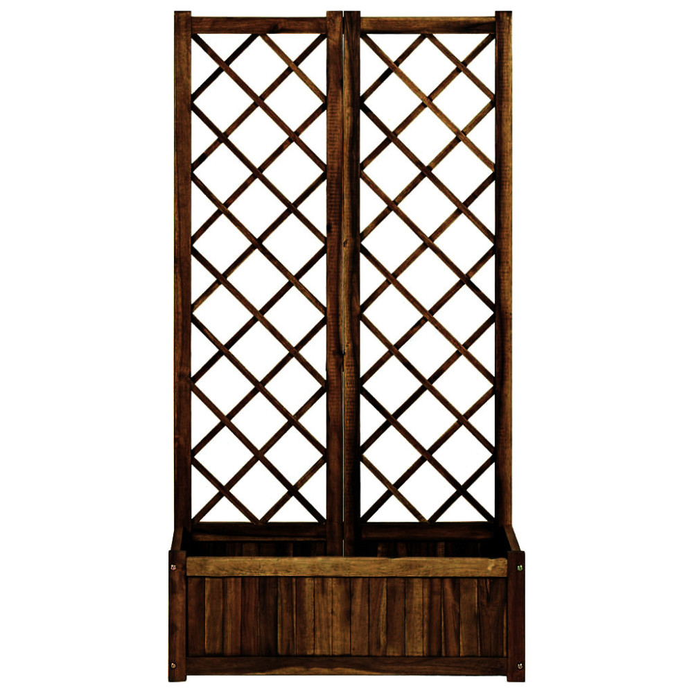 Кашпо со шпалерой 