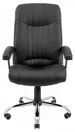 Офісне Крісло Керівника Richman Frankfurt Fly 2230 Хром М2 AnyFix Чорний Київ