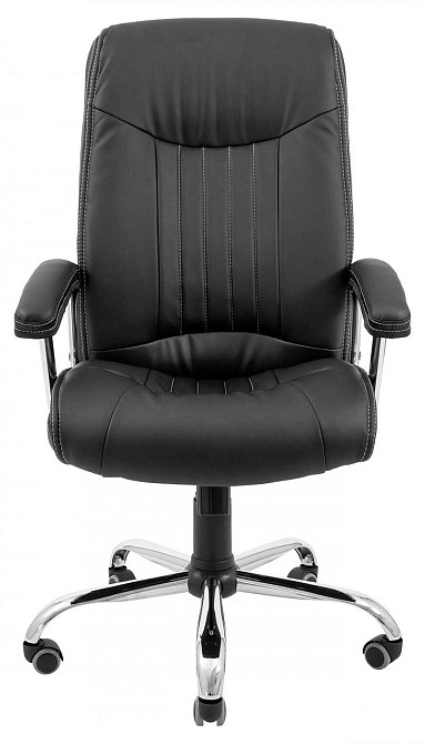 Офисное Кресло Руководителя Richman Frankfurt Fly 2230 Хром М2 AnyFix Черный Киев - изображение 2