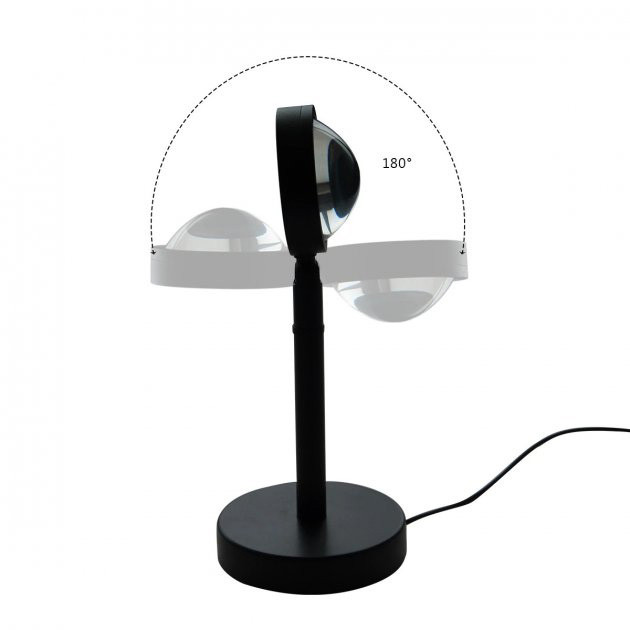 Лампа для селфи с эффектом солнечного луча, Лампа для селфи закат солнца радуга проектор заката GI-89 Львов - изображение 7