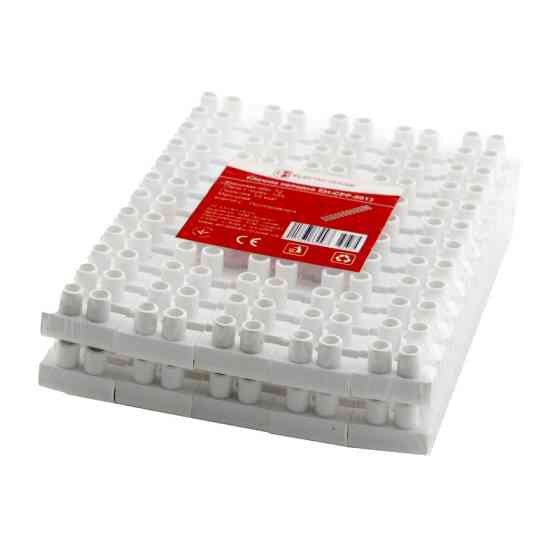 Клеммная колодка 10 мм2 10A, полипропилен Днепр