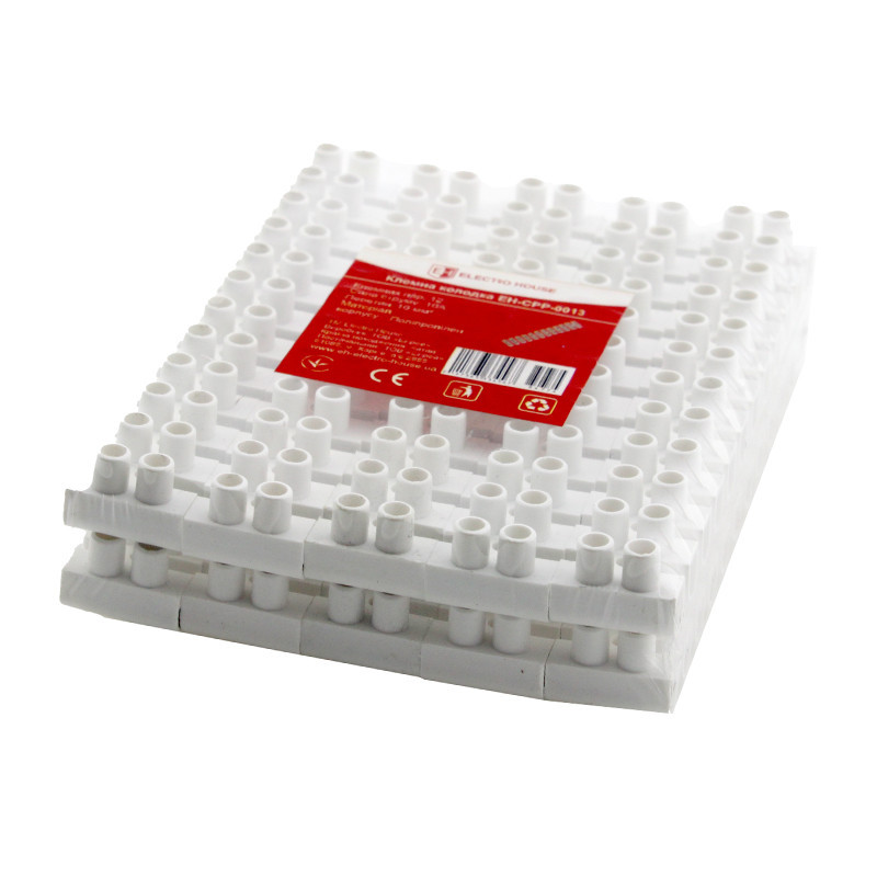 Клеммная колодка 10 мм2 10A, полипропилен Днепр - изображение 2