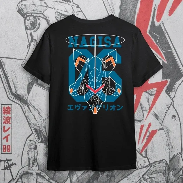 Футболка для подростка мальчика с принтом Евангелион 06 Размер 160 Anime10094 Днепр - изображение 1