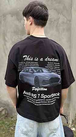 Футболка Audi RS7 Sportback «This is a dream» з принтом авто M Чернівці