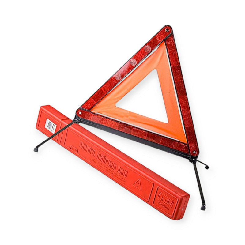 Зупинка знак в пласт. упаковка бічні опори посилений аварійною Мукачево - фото 1