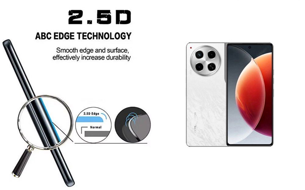 Захисне скло ArmorGlass для Tecno Camon 30 – стійке до подряпин та ударів Київ - фото 2