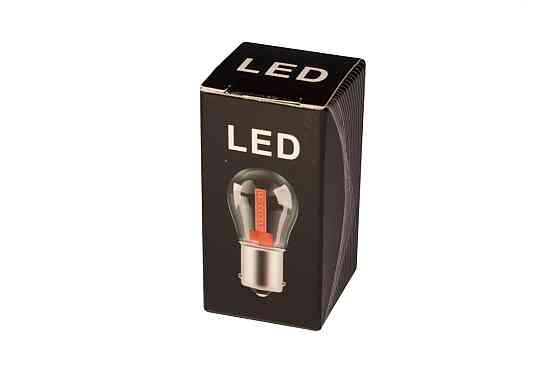 Світлодіодна лампа StarLight T25 18 chip СОВ 12 V-24 V WHITE в скляній колбі Харків