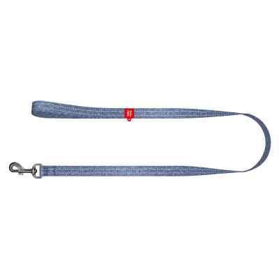 Повідець для собак WAUDOG Re-cotton світловідбивний M Ш 20 мм Д 500 см синій (401512) Вінниця